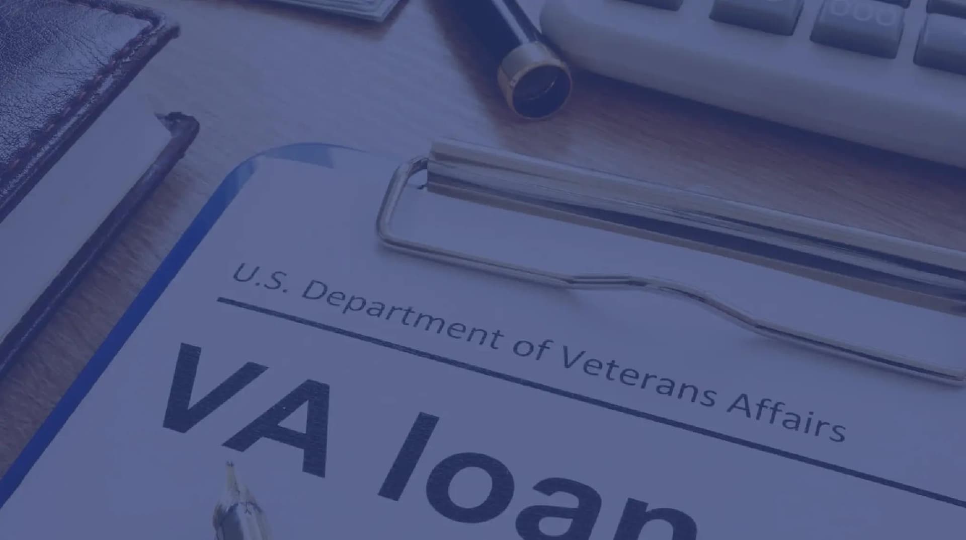 VA loan assumption paperwork.