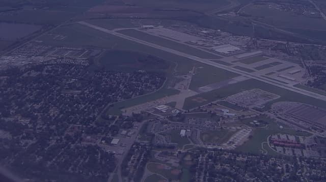 Offut AFB overhead view