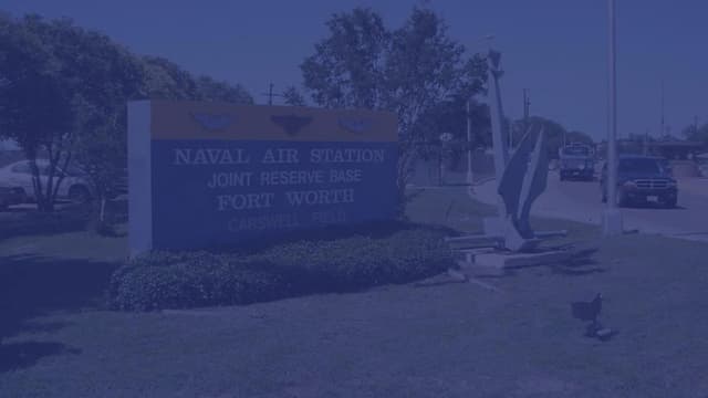NAS JRB Fort Worth Main Gate