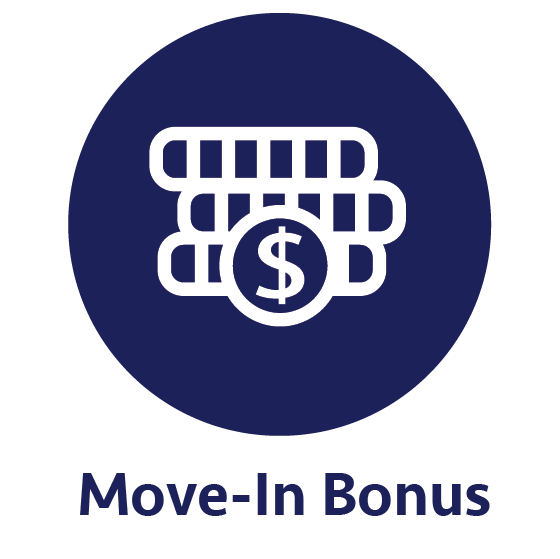 move in bonus icon